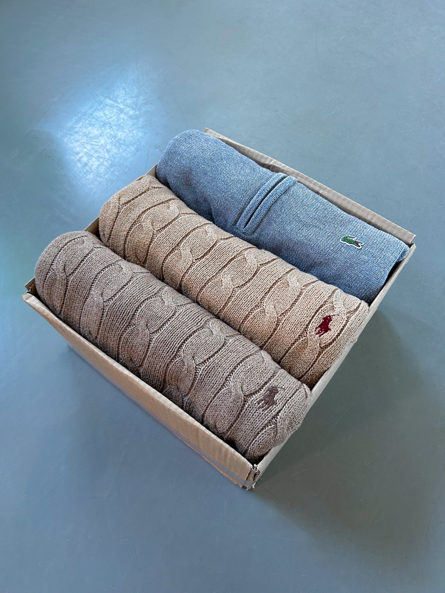 LACOSTE X RALPH LAUREN VINTAGE MYSTERY BOX (3 PIECES)