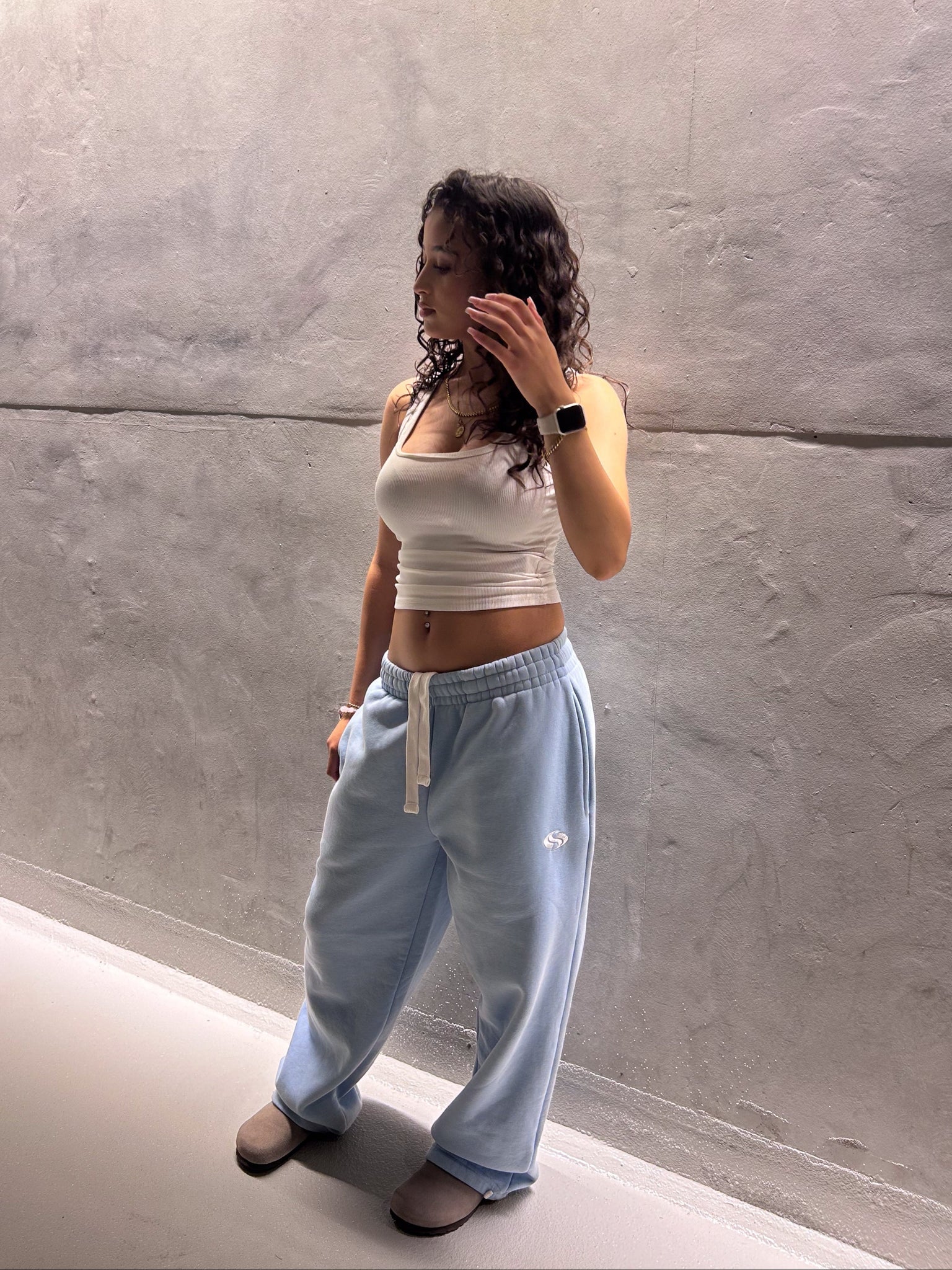 Sportz Baggy Jogger | Ice Blue